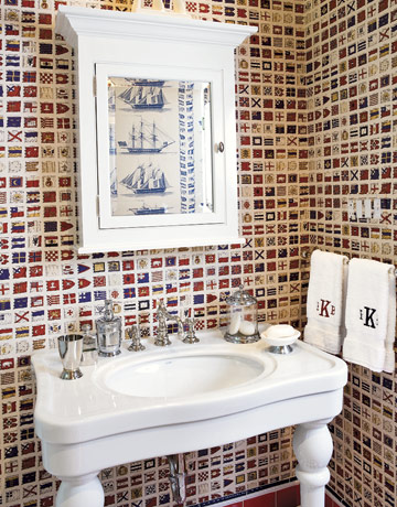 Removable Wallpaper on Wallpaper For Bathrooms   Reviews And Photos